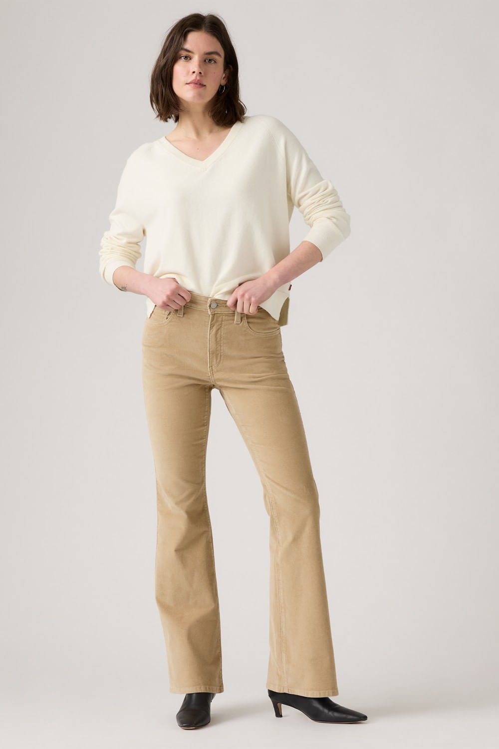 Jeans Hi Rise Flare Cord de Levis