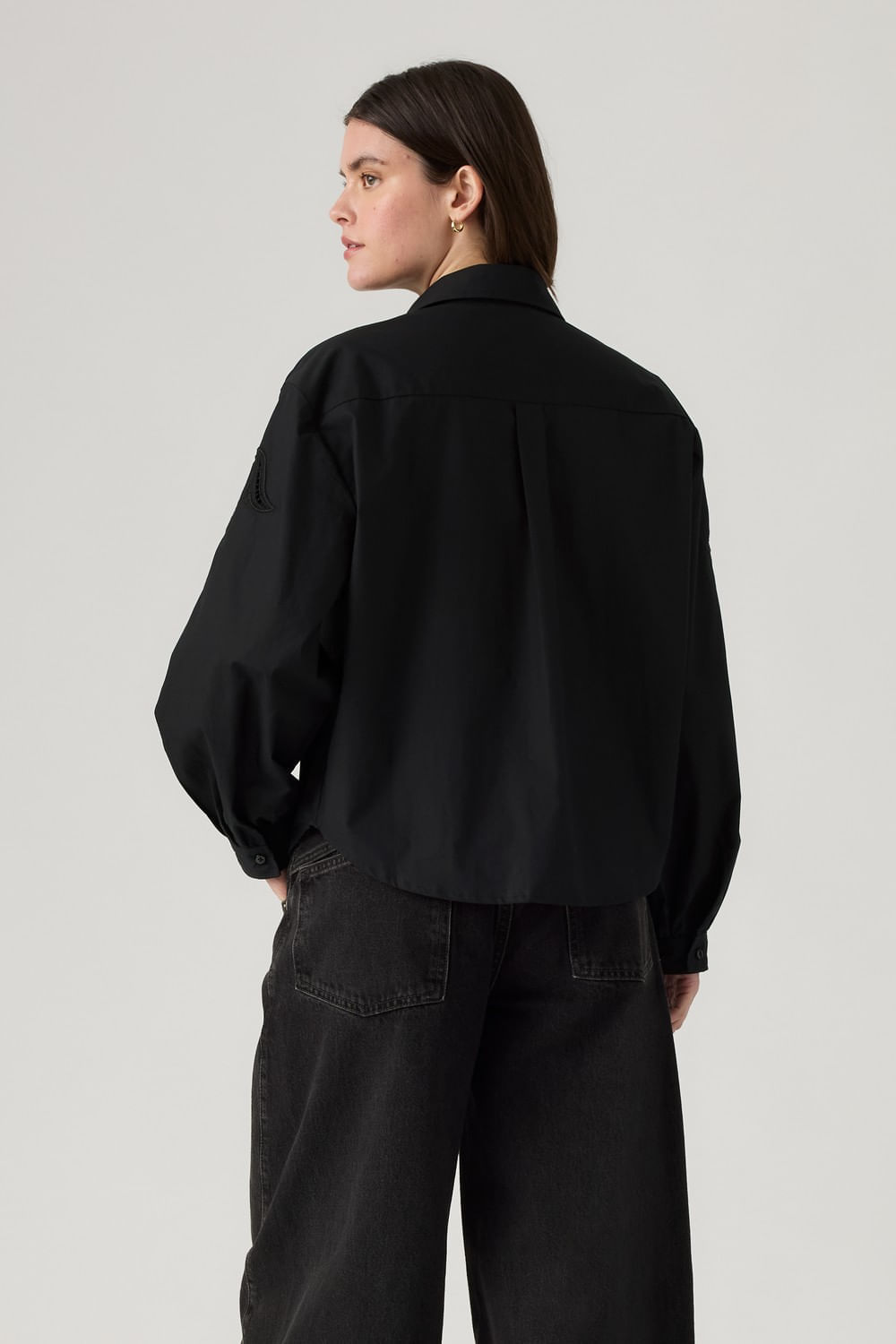 Janie holiday shirt navy blazer — imagen 3
