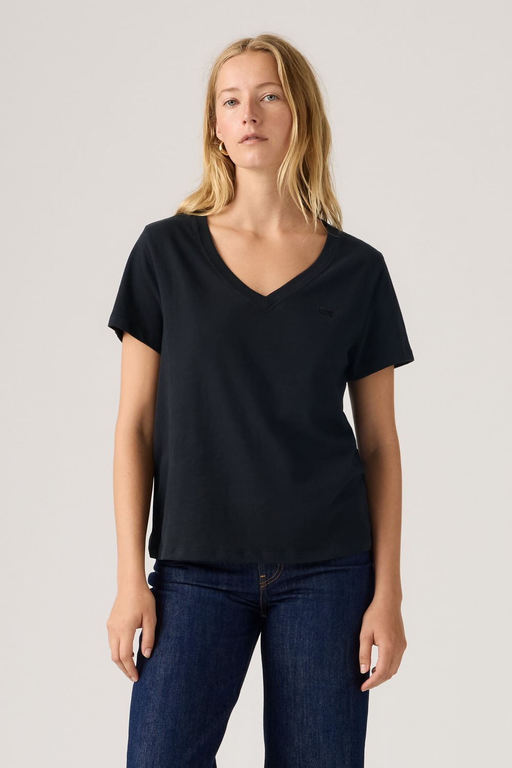 Favorite cotton v black — imagen 2