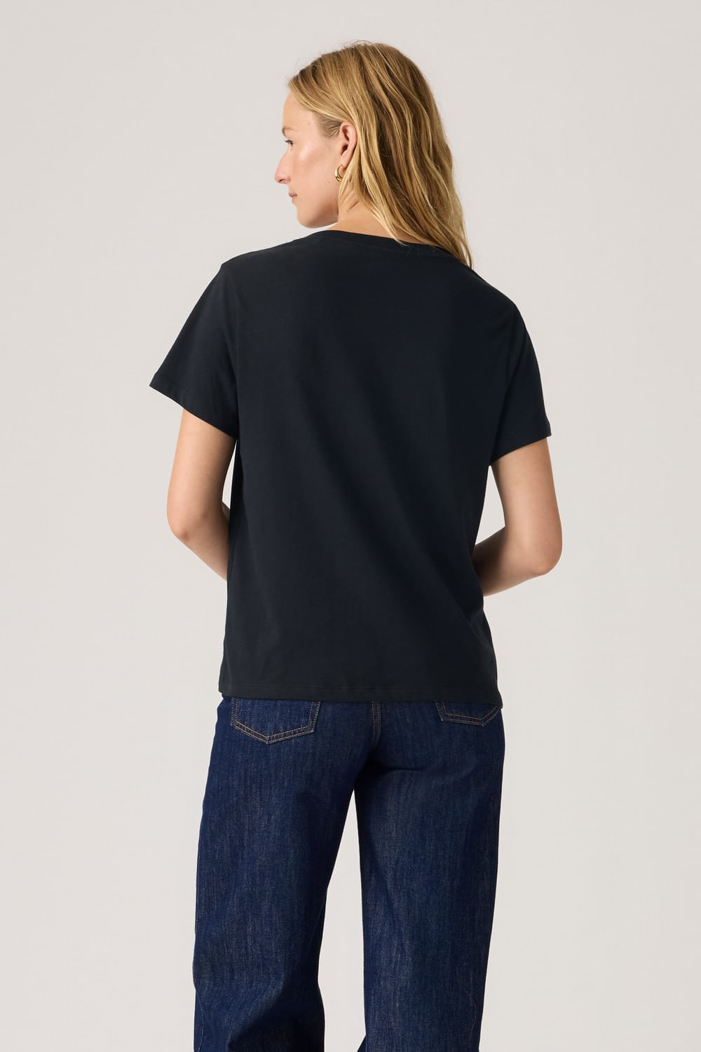 Favorite cotton v black — imagen 3