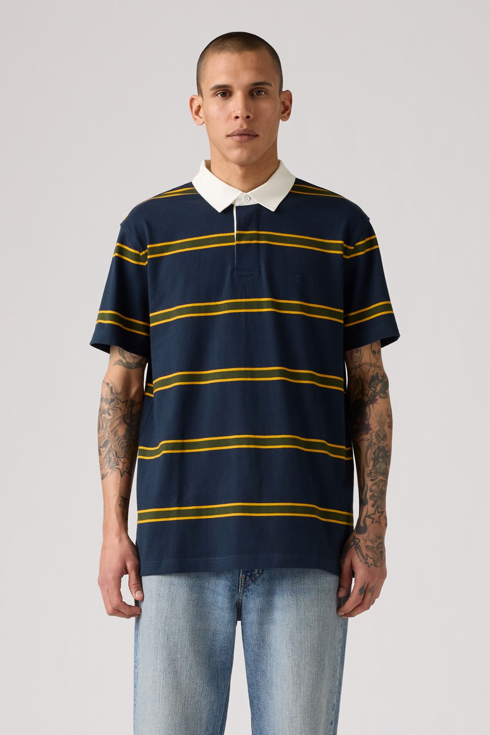 Ss union rugby navy blazer stripe de Levis — imagen 2