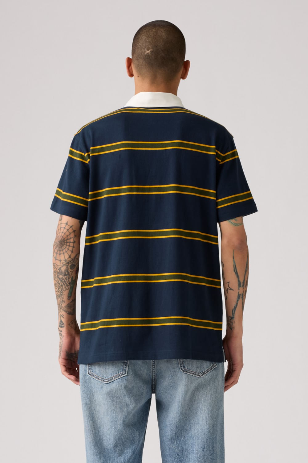 Ss union rugby navy blazer stripe de Levis — imagen 3