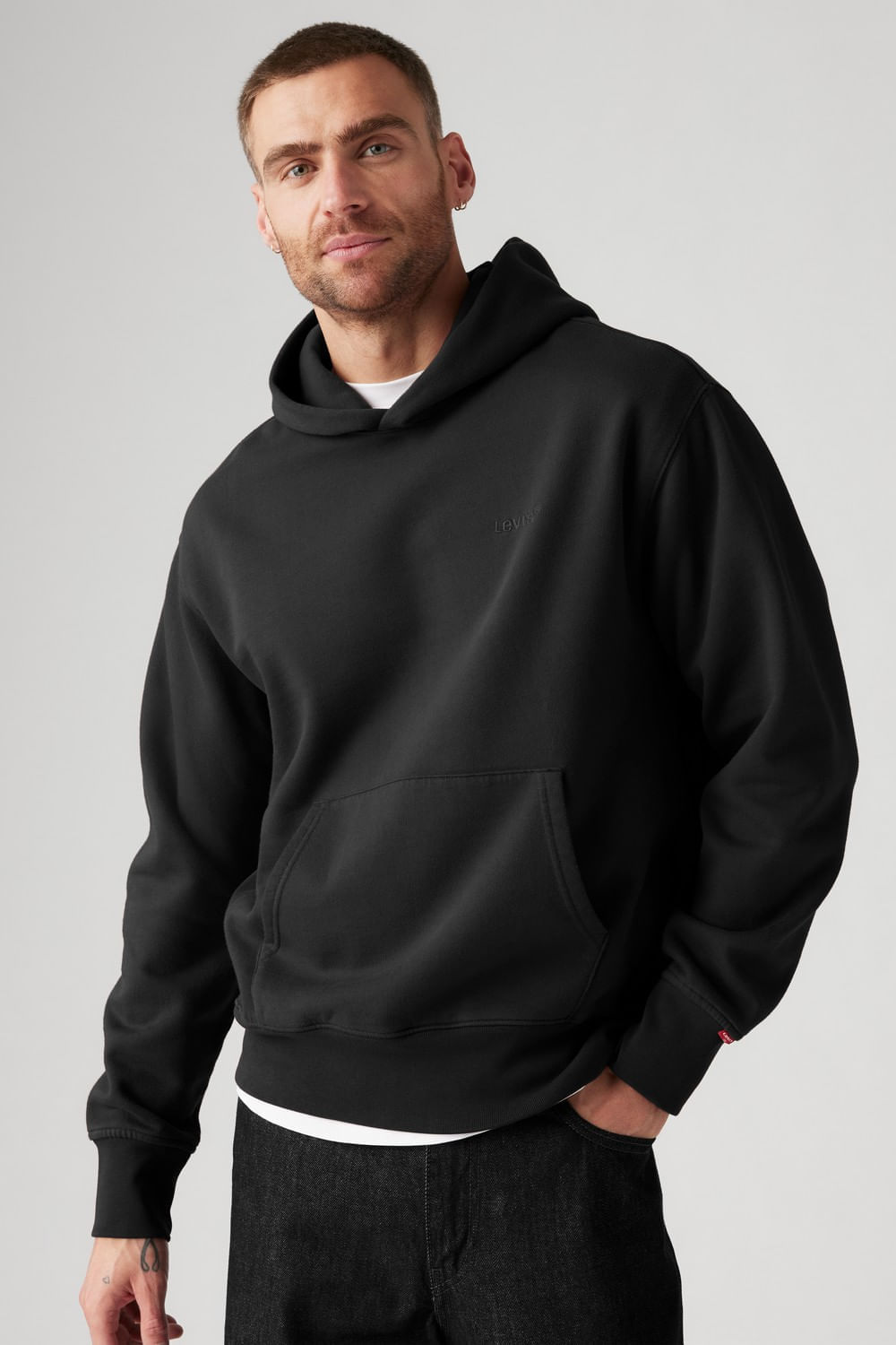 Authentic hoodie garment dye