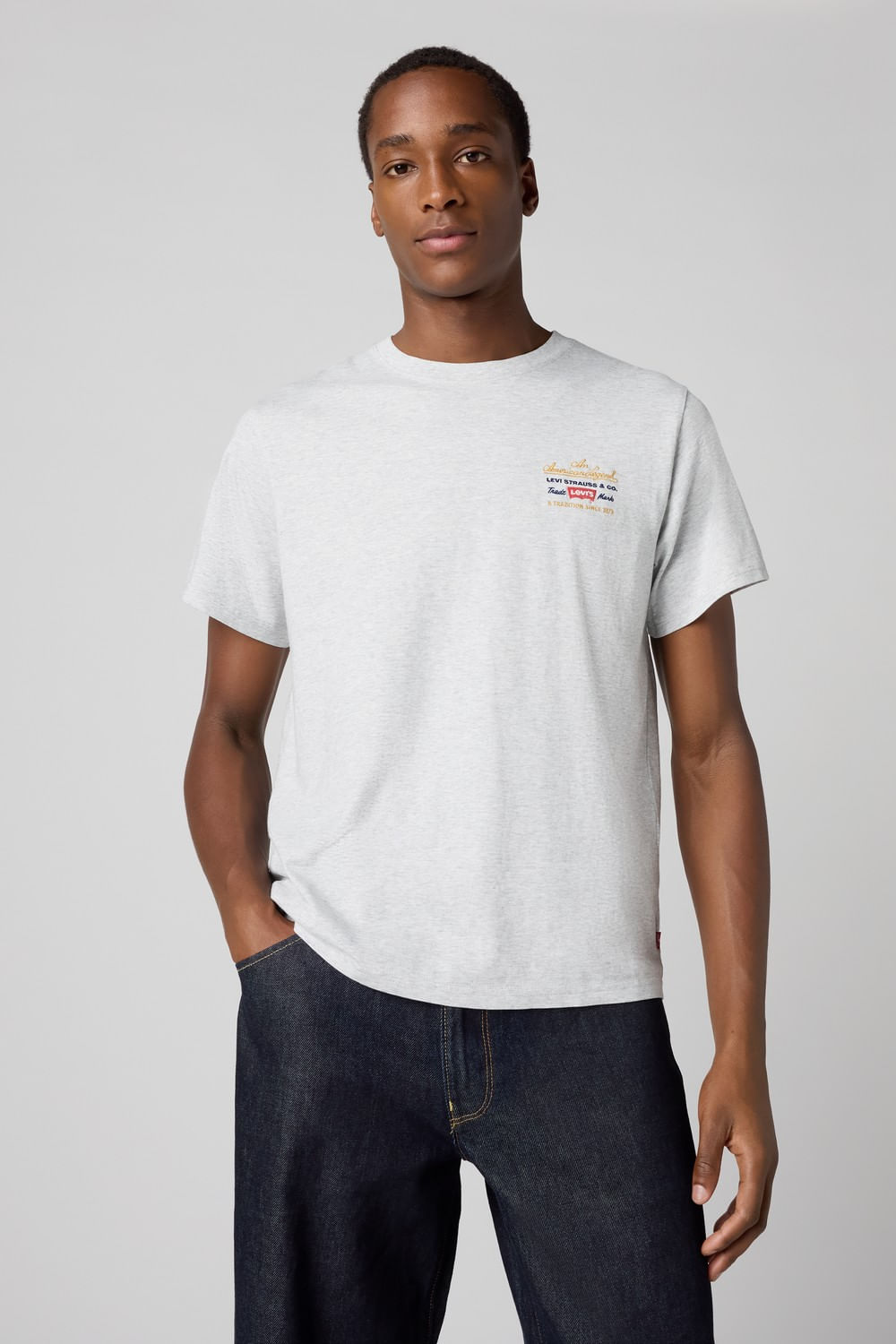 Ss relaxed fit grey de Levis