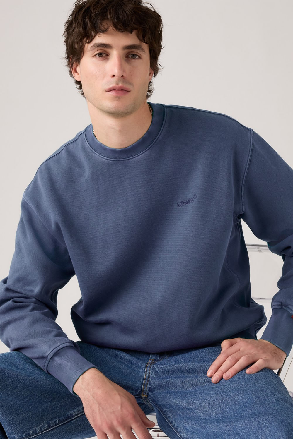 Authentic crew garment dye sargasso de Levis