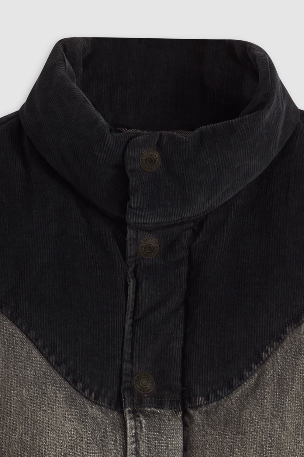Wild West Vest Black Denim de Levis — imagen 5