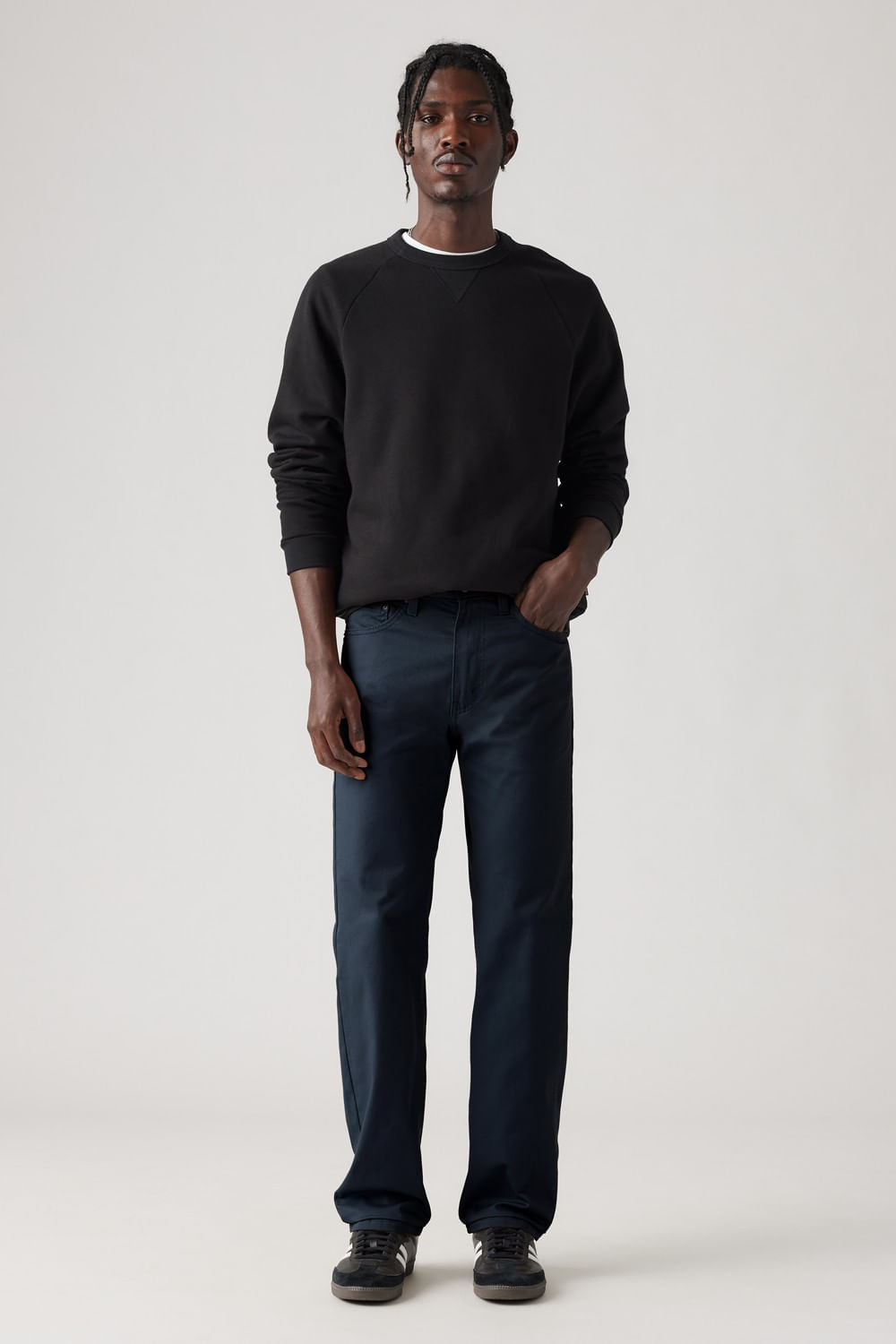 Levis 505 regular fit twill