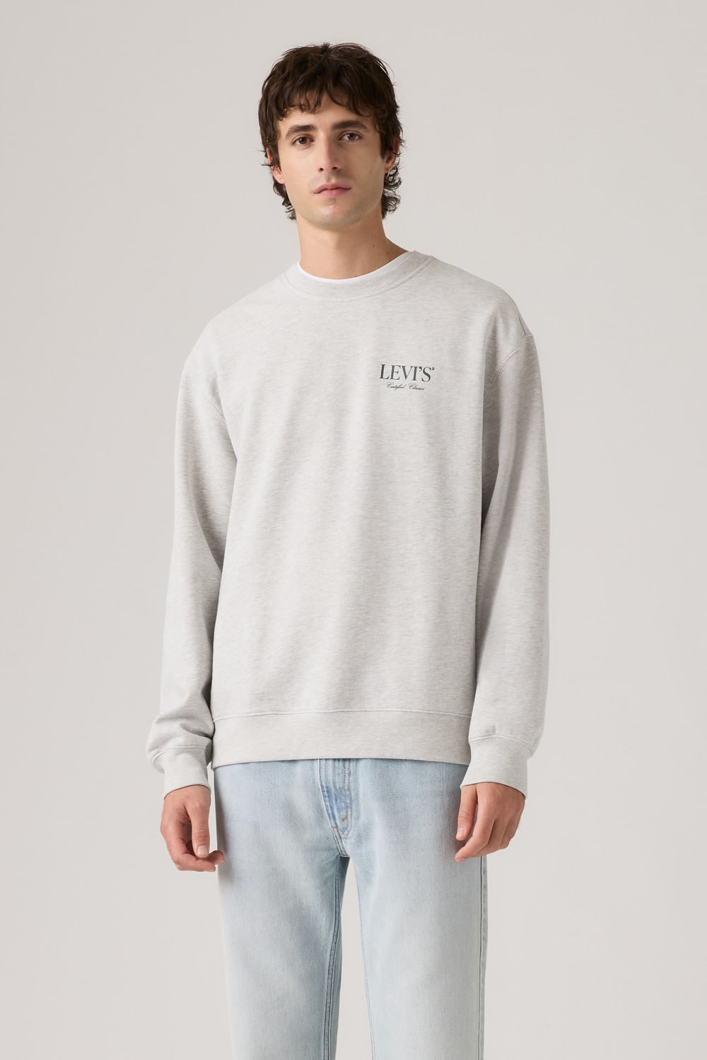 Sweater Relaxed Graphic Crew Back Stereo de Levis