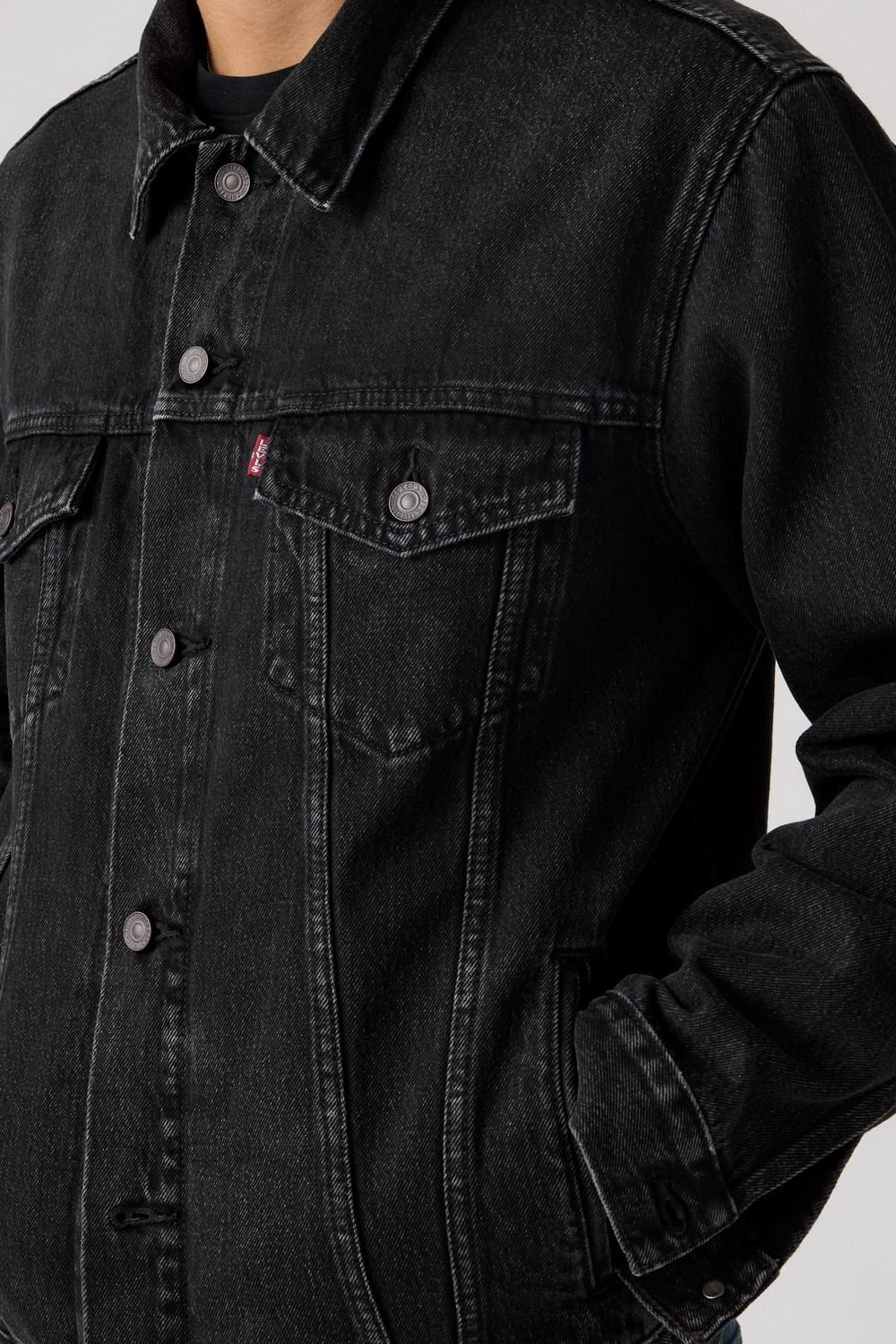 Chaquetón de camionero ajustado de Levis — imagen 4