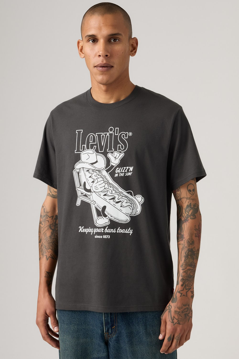 Polo Relaxed Fit Hot Dog de Levis