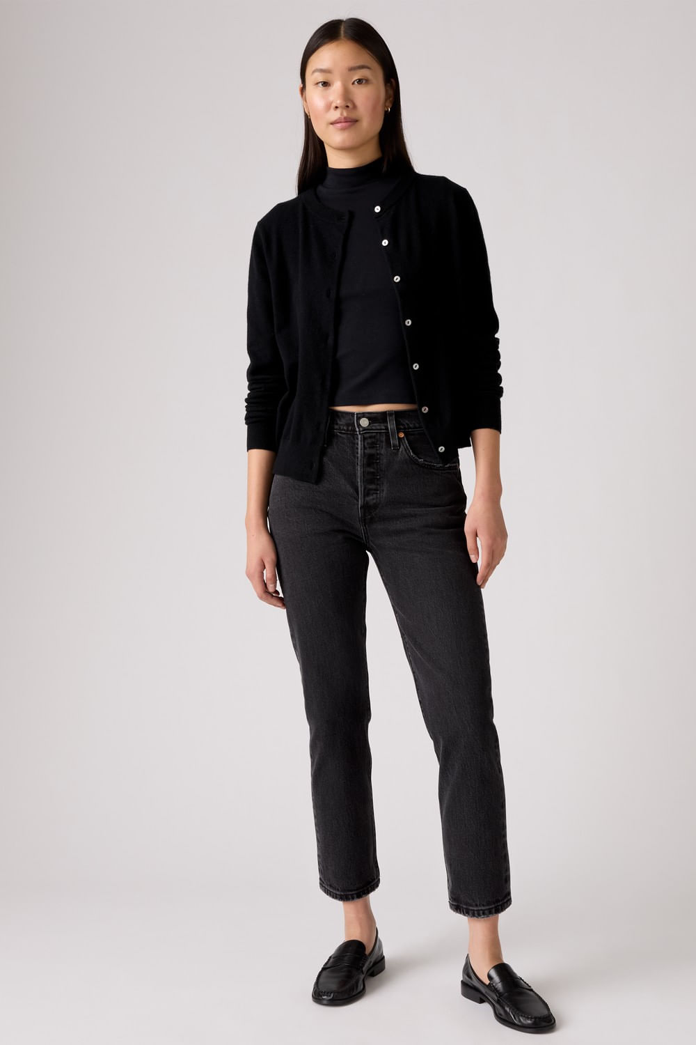 Jeans 501 crop de Levis