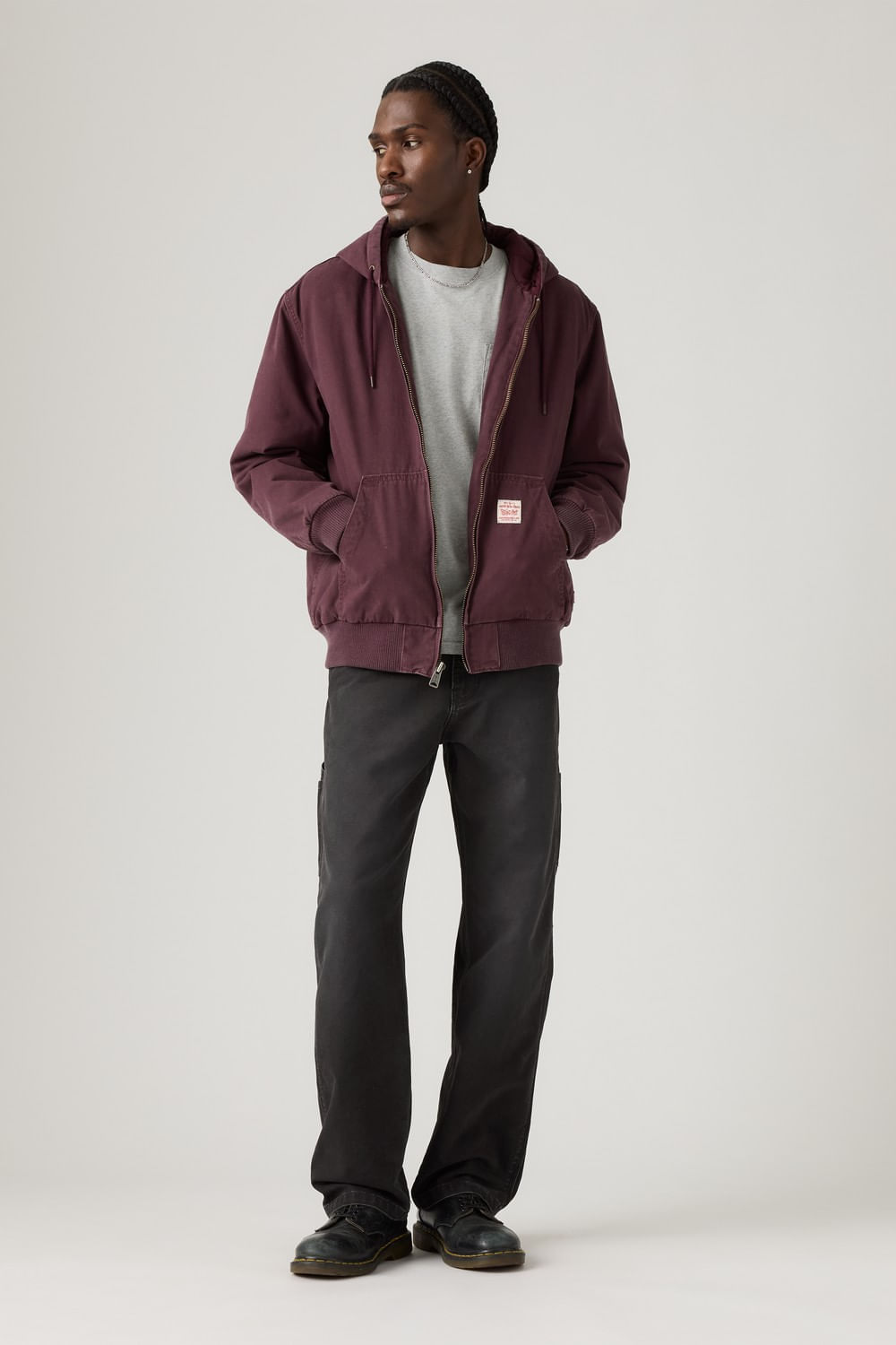 Pantalón suelto straight carpintero de Levis