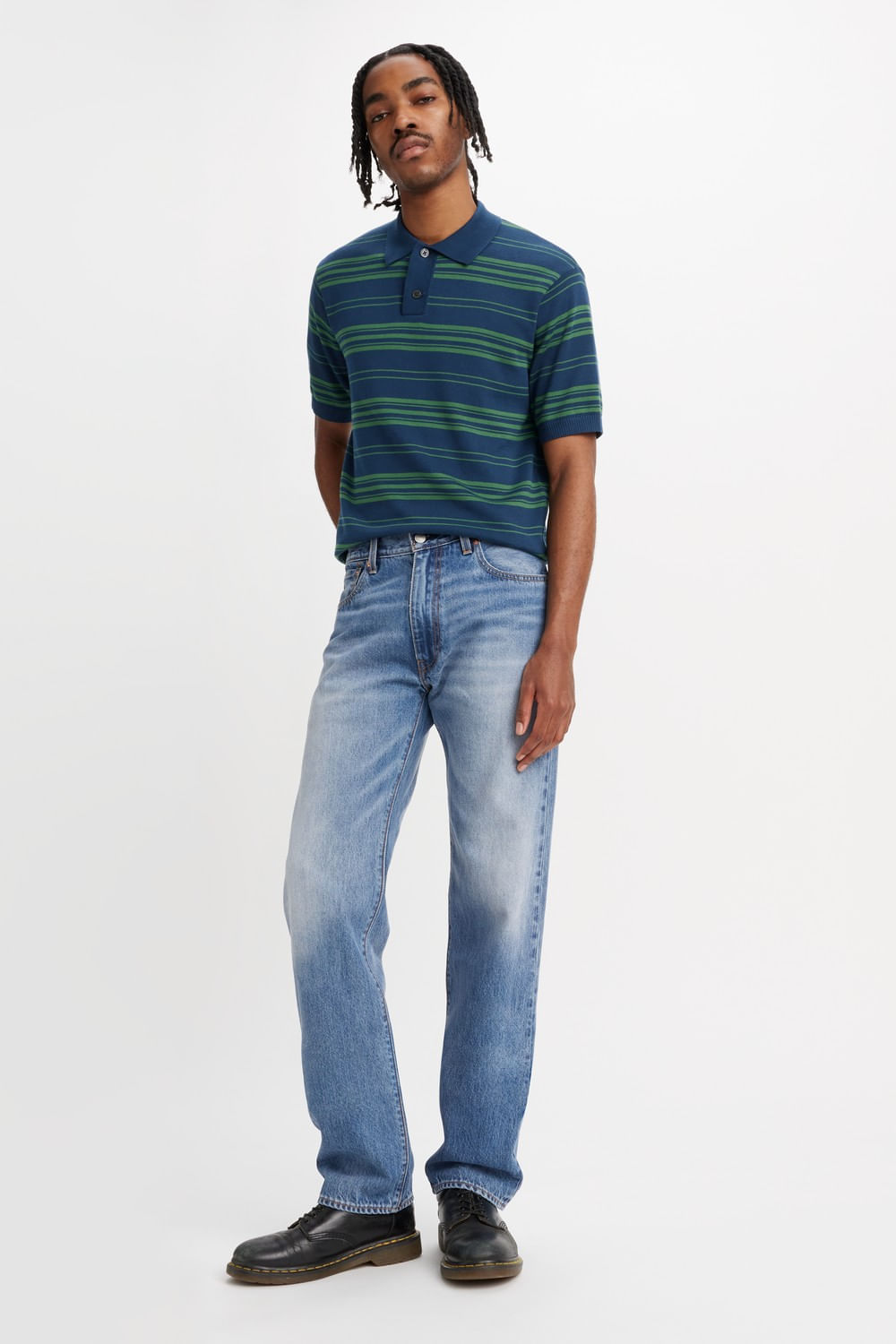 Jean relaxed straight indigo de Levis