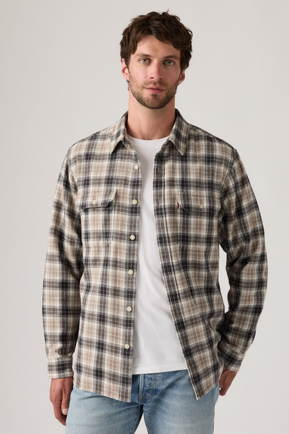 Camisa Jackson Worker Plaid de Levis