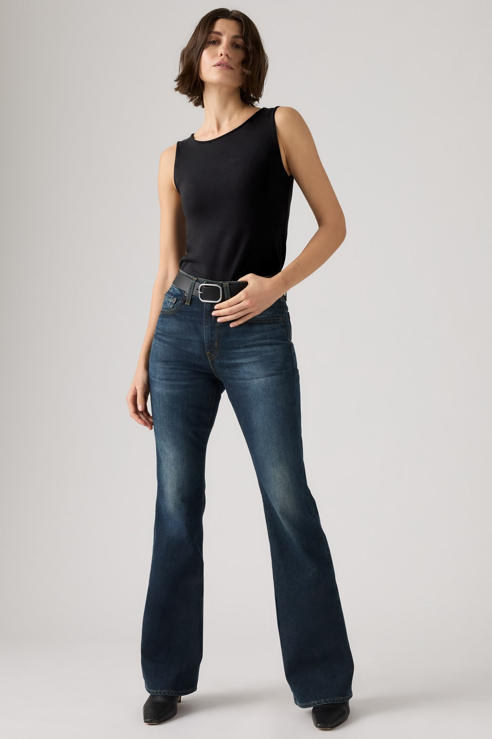 726 hi rise flare Levi's