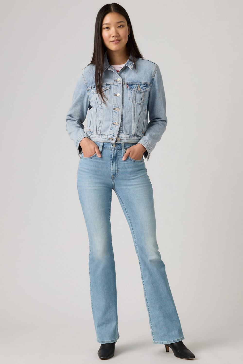 726 hi rise flare Levi's