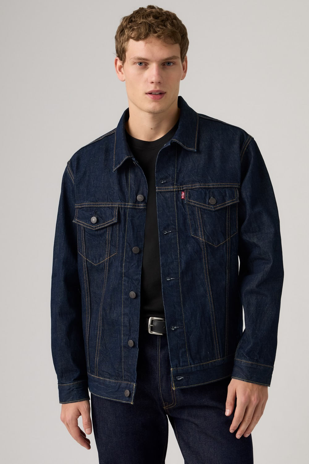 Chaquetón de camionero ajustado de Levis