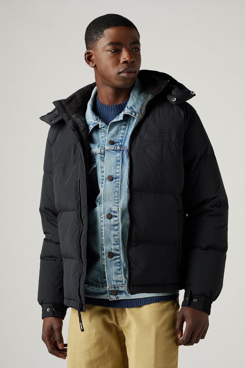 Rockridge short puffer de Levis