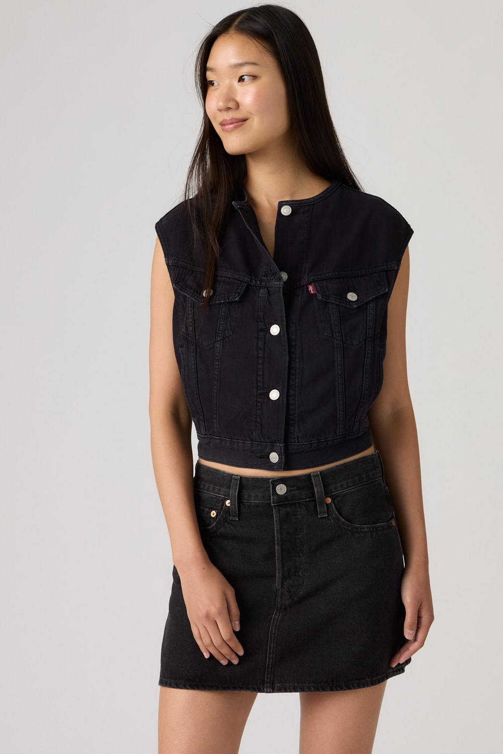 Vestir sin cuello estilo 90s de Levis