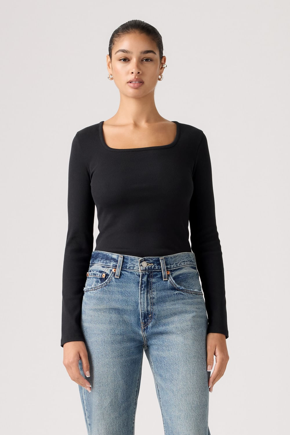 Essential SQRD LS Tee de Levis