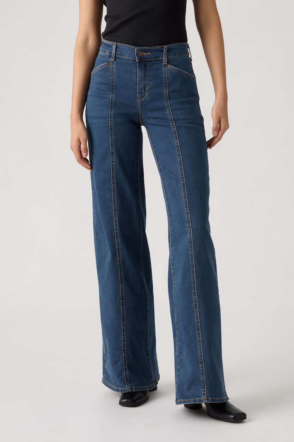 Levis 318 seamed wide leg — imagen 4