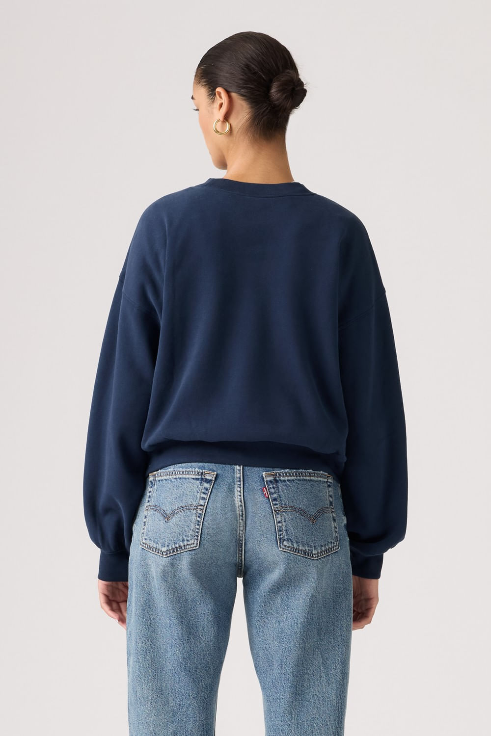 Sweater vintage boxy crew western collegiate Levis — imagen 2