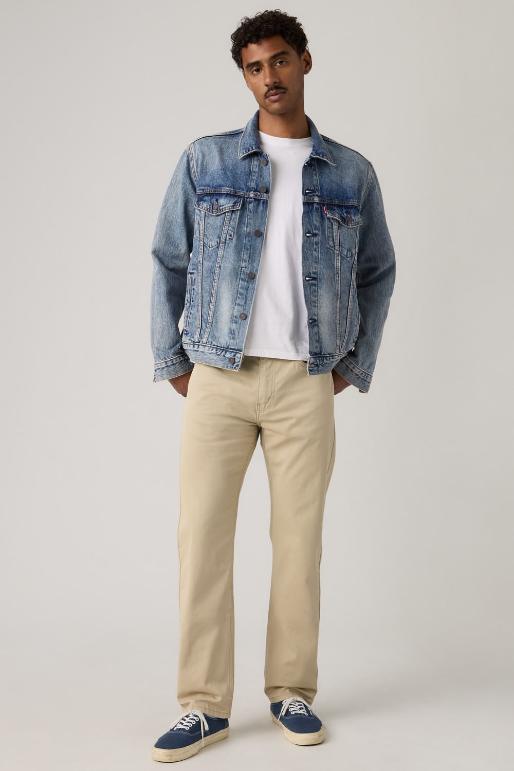 Levis 505 regular fit twill