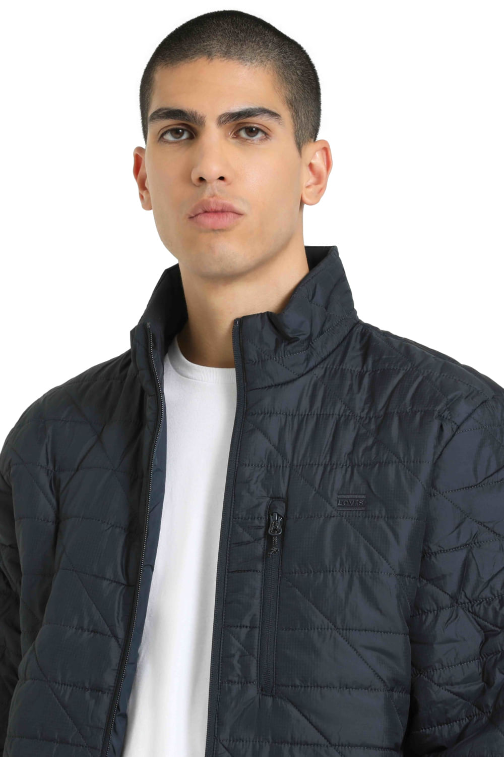 Puffer jacket navy de Levis — imagen 6