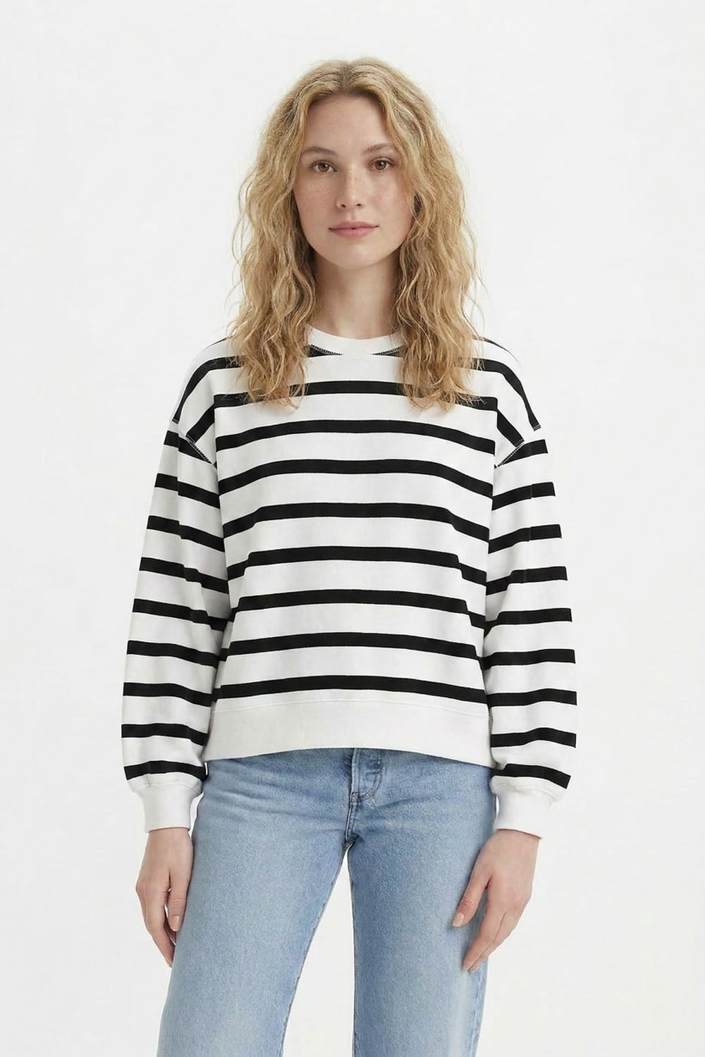 Leo raw stripe crewneck de Levis