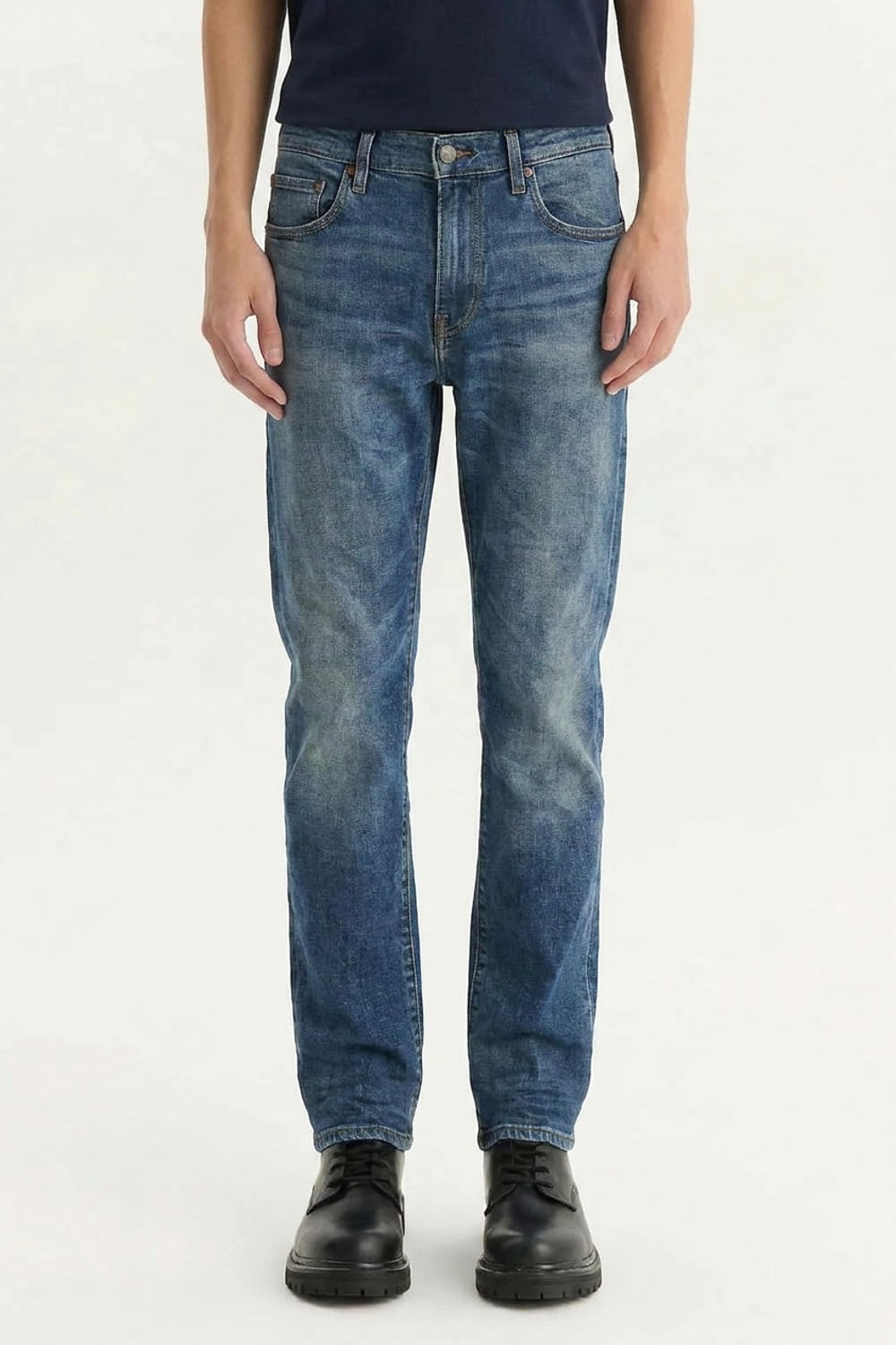 Jeans Levis 510 skinny medium indigo worn — imagen 2