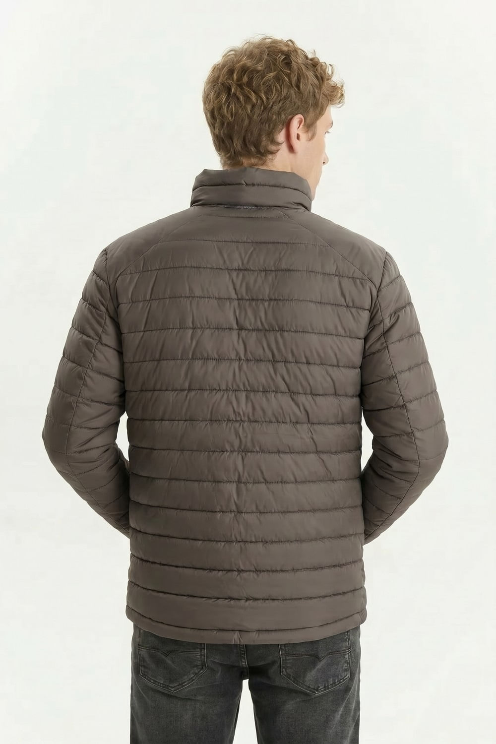 Packable puffer jacket ombre blue Levis — imagen 2
