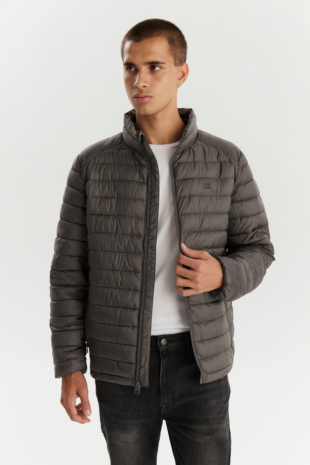Packable puffer jacket ombre blue Levis — imagen 4