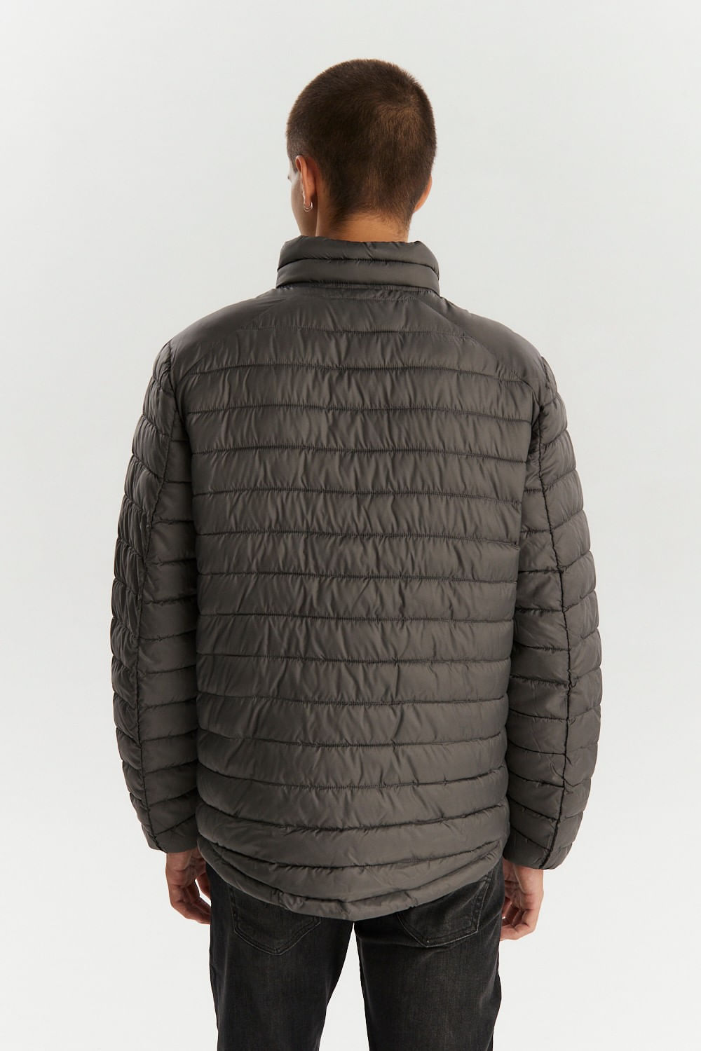Packable puffer jacket ombre blue Levis — imagen 5