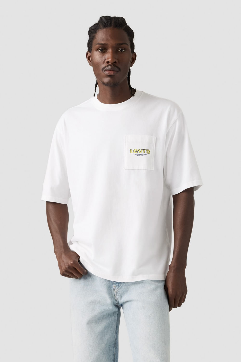 Polo half sleeve gr pckt t back world finest levis