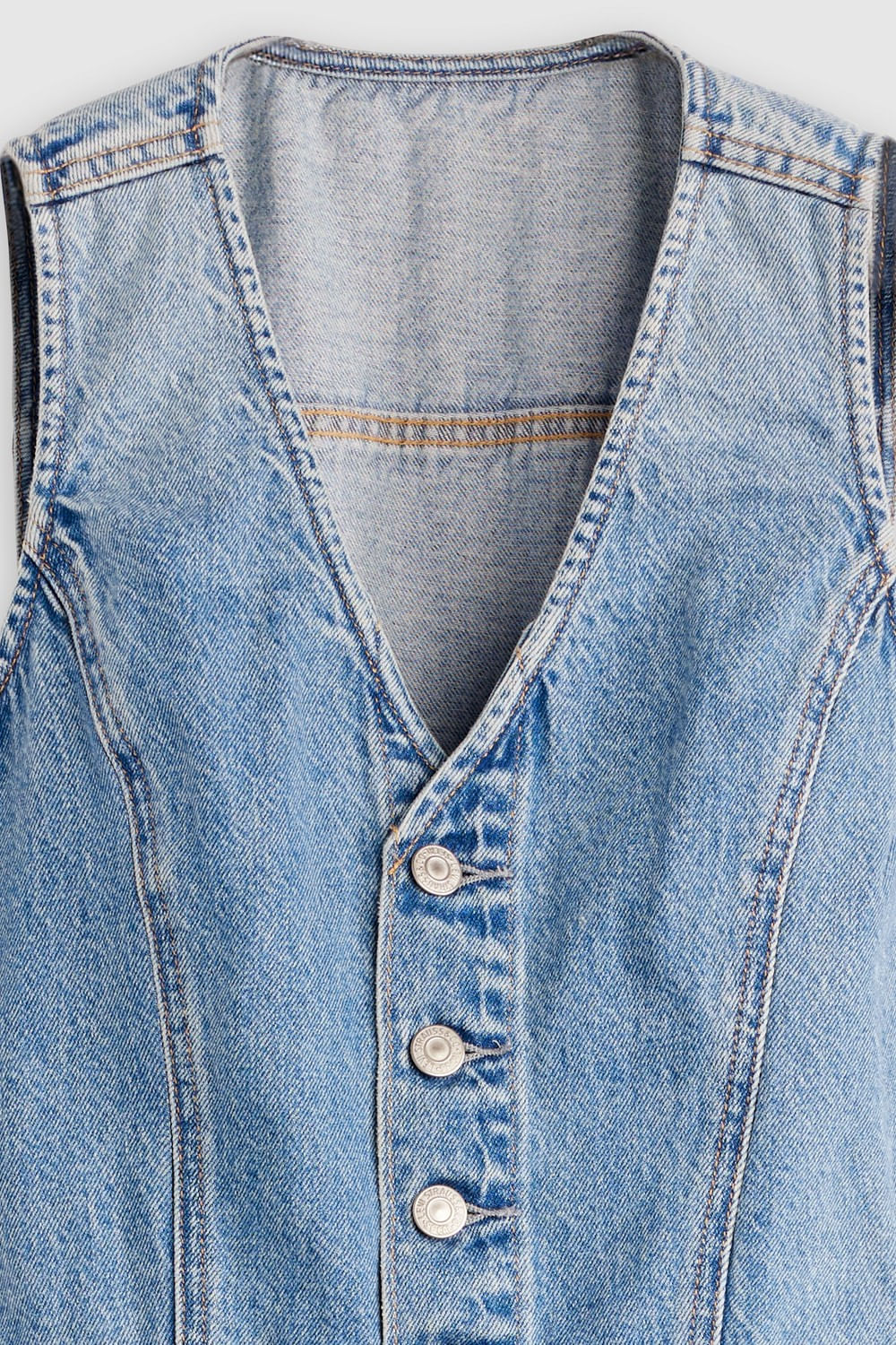 Denim vest wide leg Own It jumpsuit de Levis — imagen 7