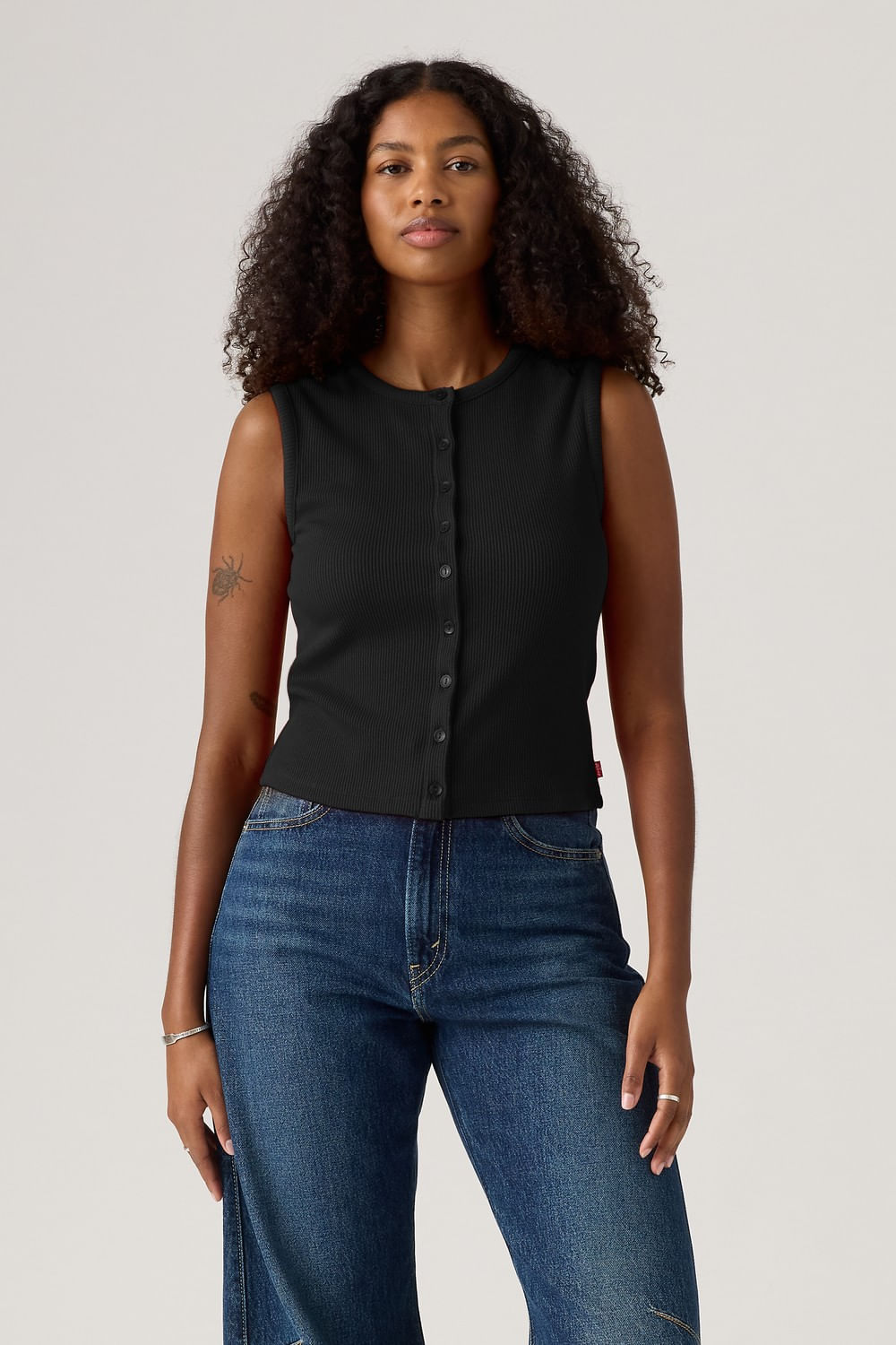 Levis Rory sl button up anthracite night — imagen 3
