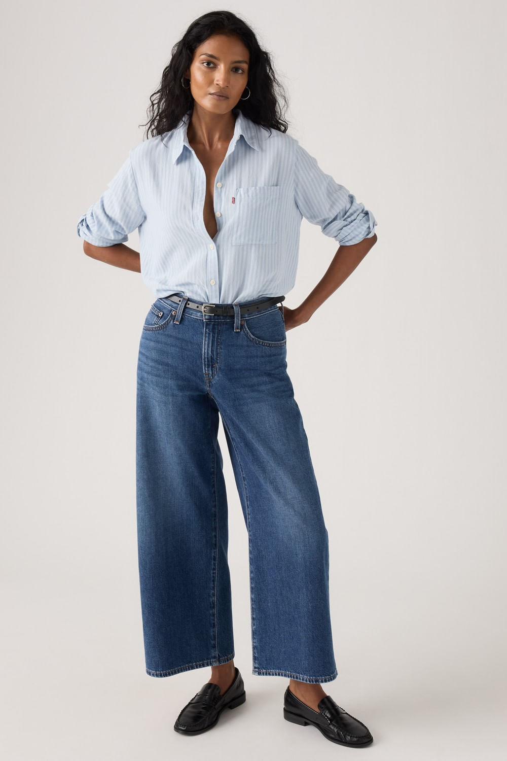 Middy wide leg ankle de Levis