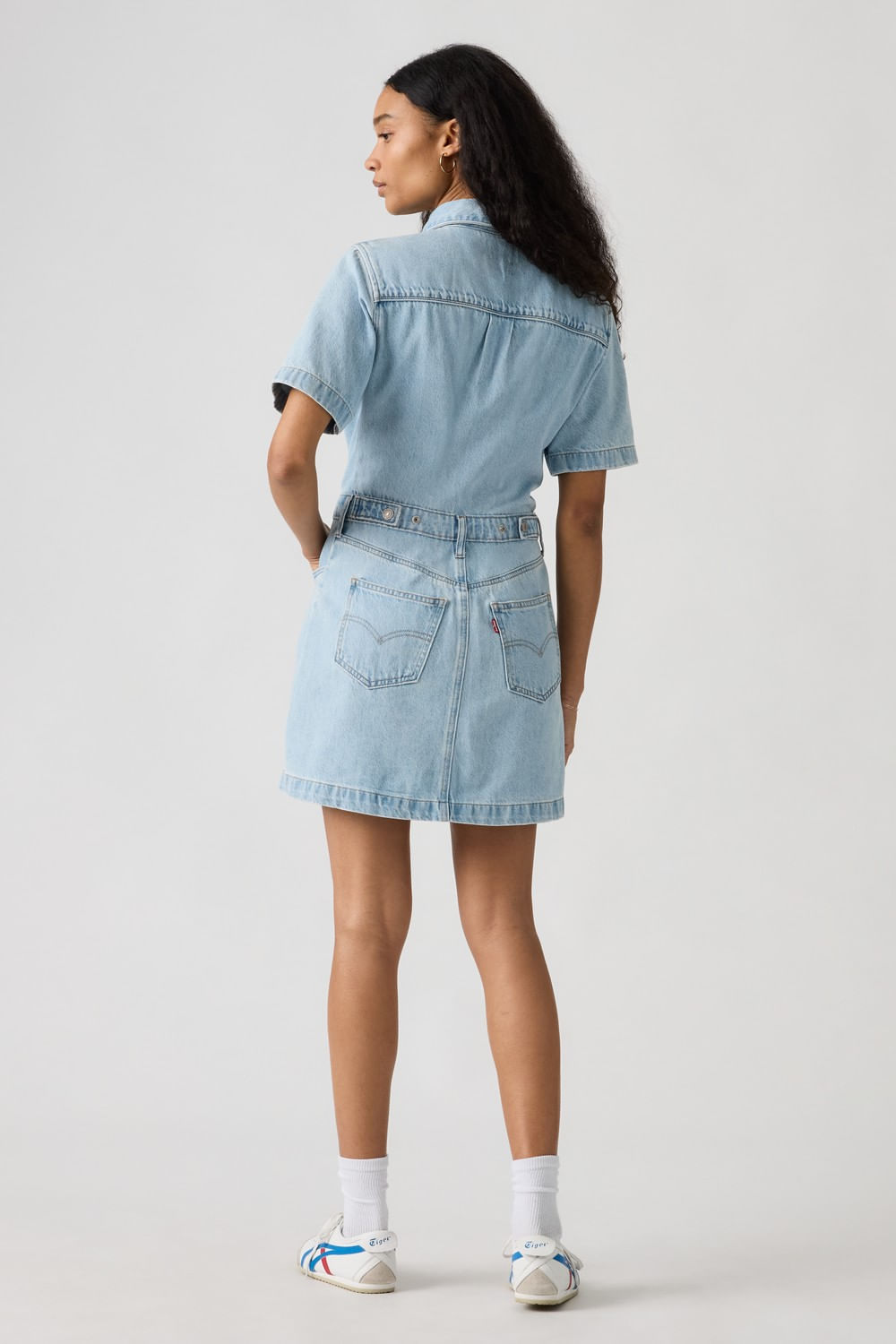Levis ss logan western dress blasted stone — imagen 4
