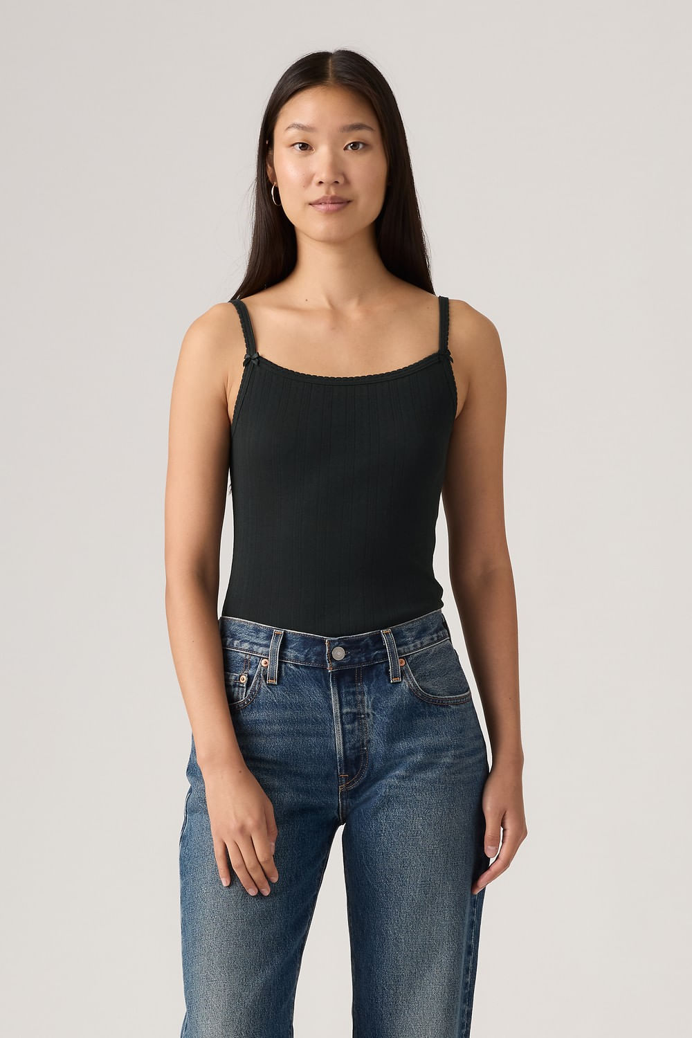 Levis sweetie cami tank anthracite night — imagen 3
