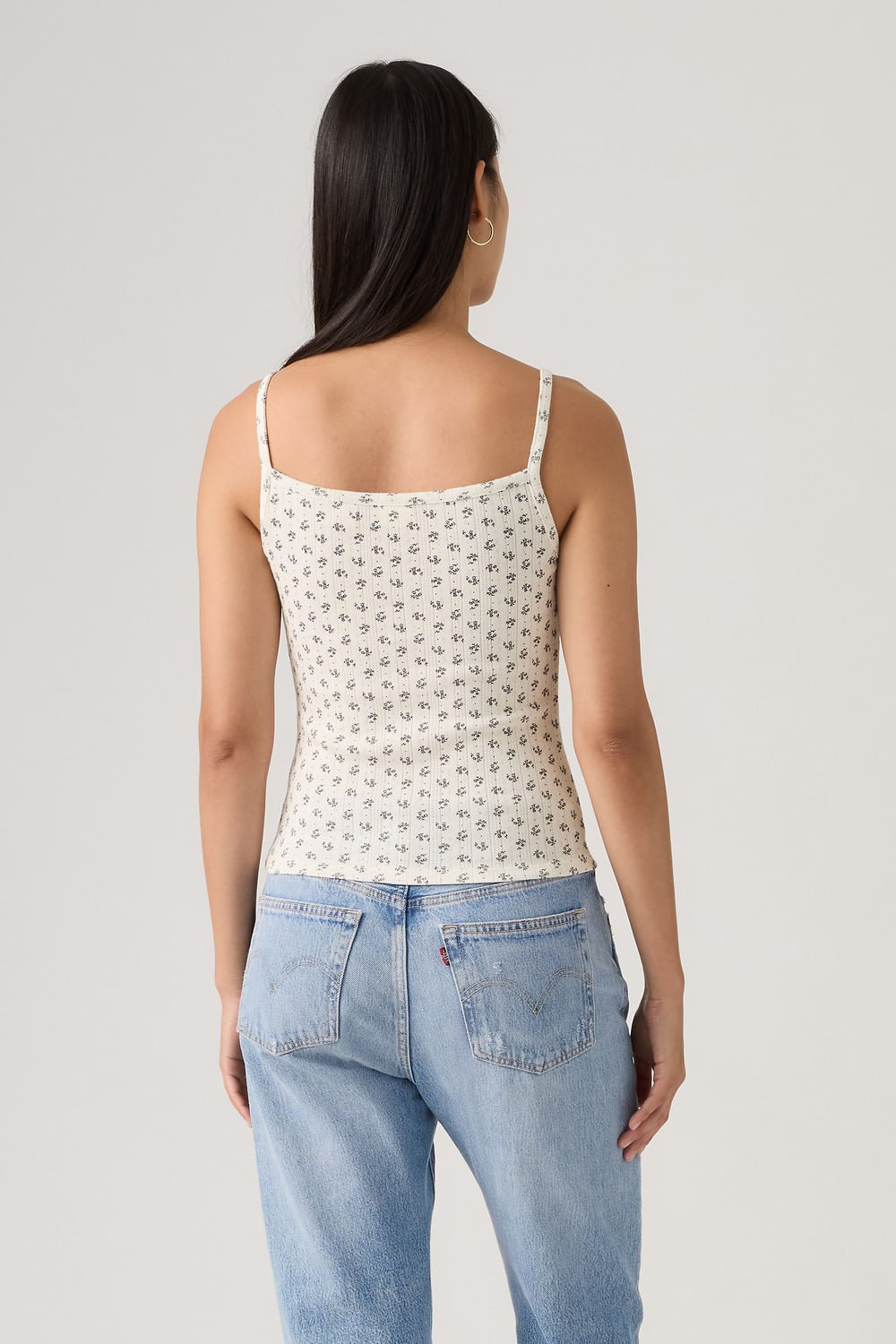 Cami tank full ditsy Kimberly ditsy sunshine blue de Levis — imagen 4