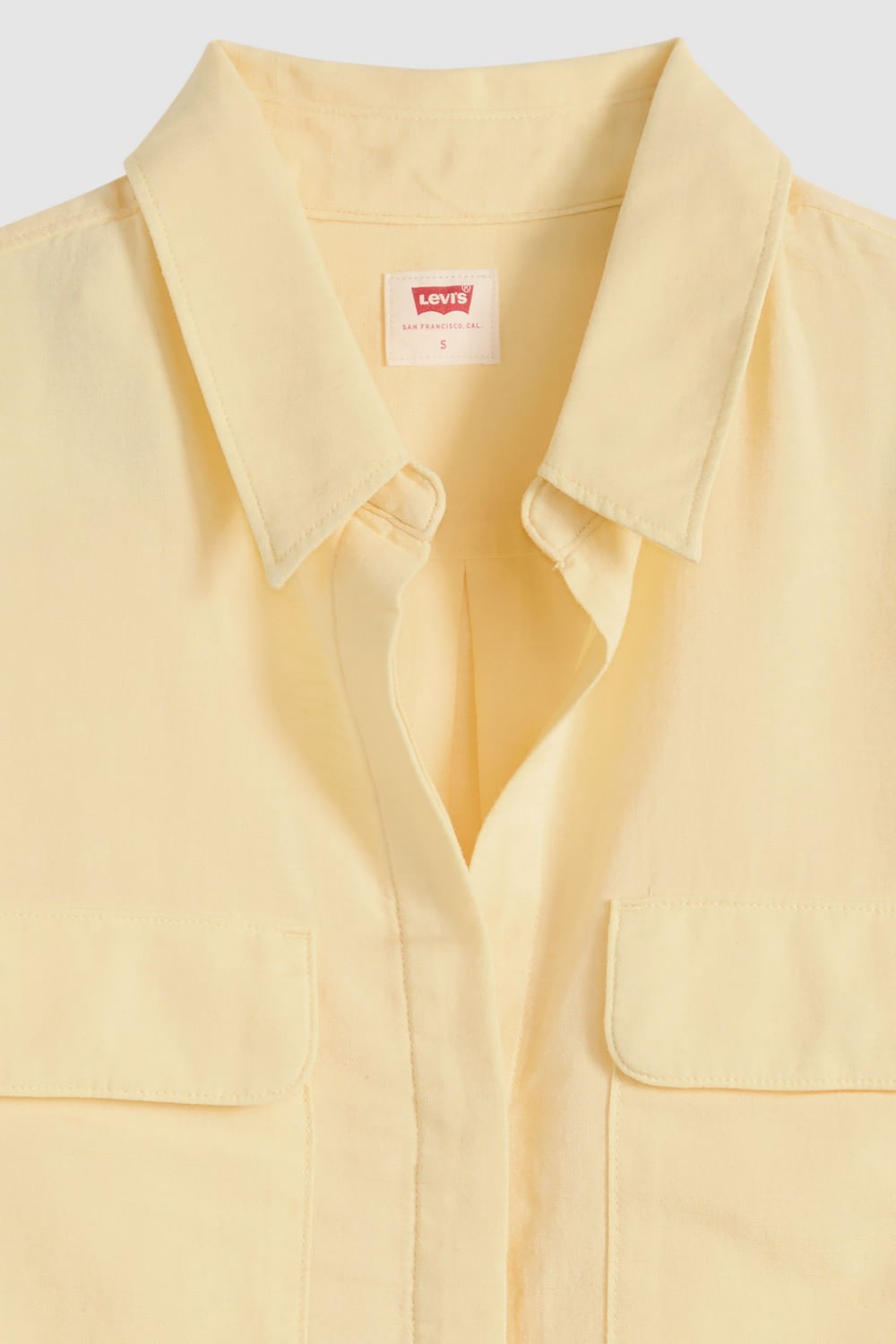 Elaine Utility Shirt French Vanilla de Levis — imagen 6