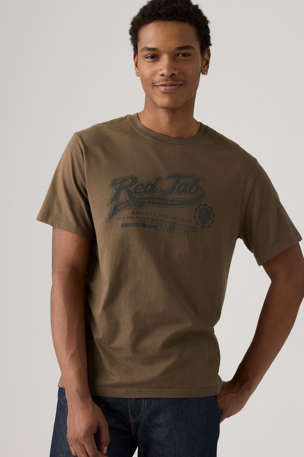 Levis ss relaxed tee graphite