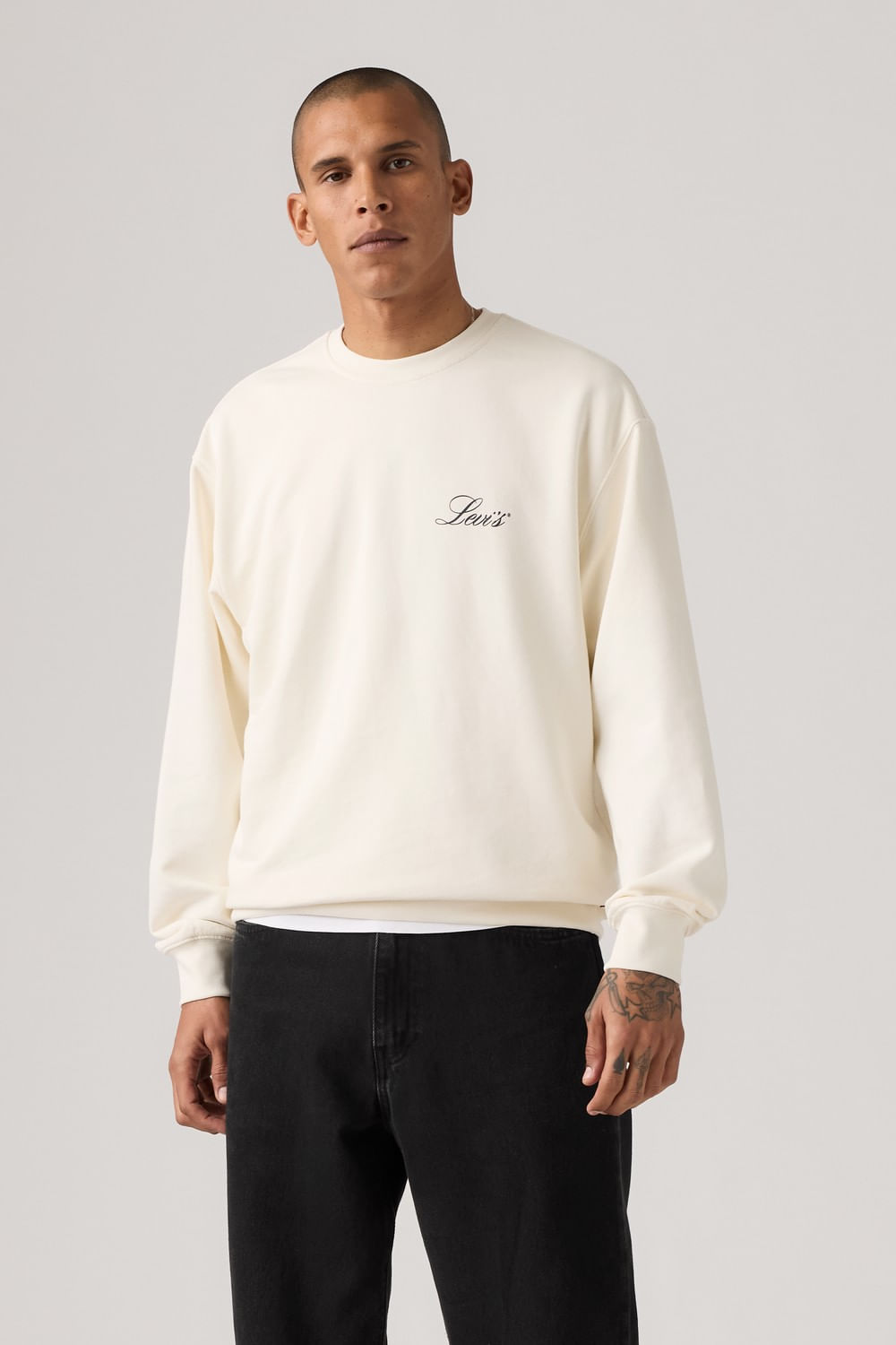 Relaxed Graphic Crew Egret de Levis