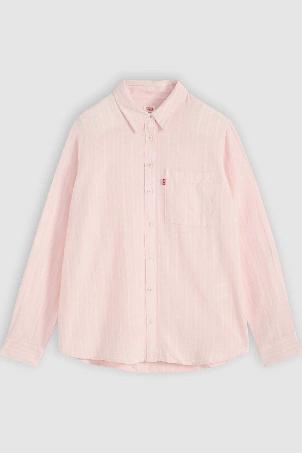 Darlene utility shirt rivington stripe crystal pink — imagen 5