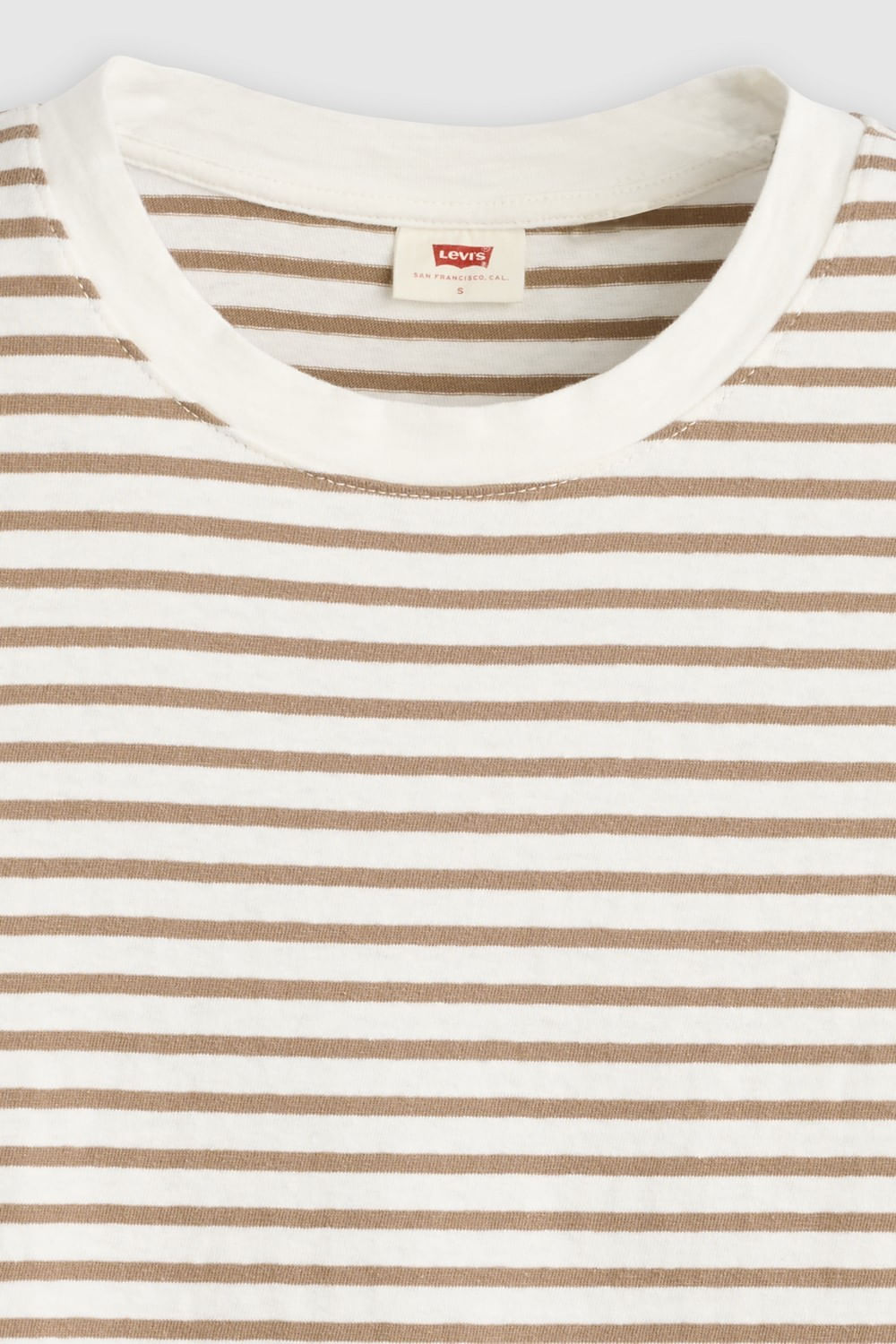 Tank boxy Emmi stripe egret pine bark de Levis — imagen 6