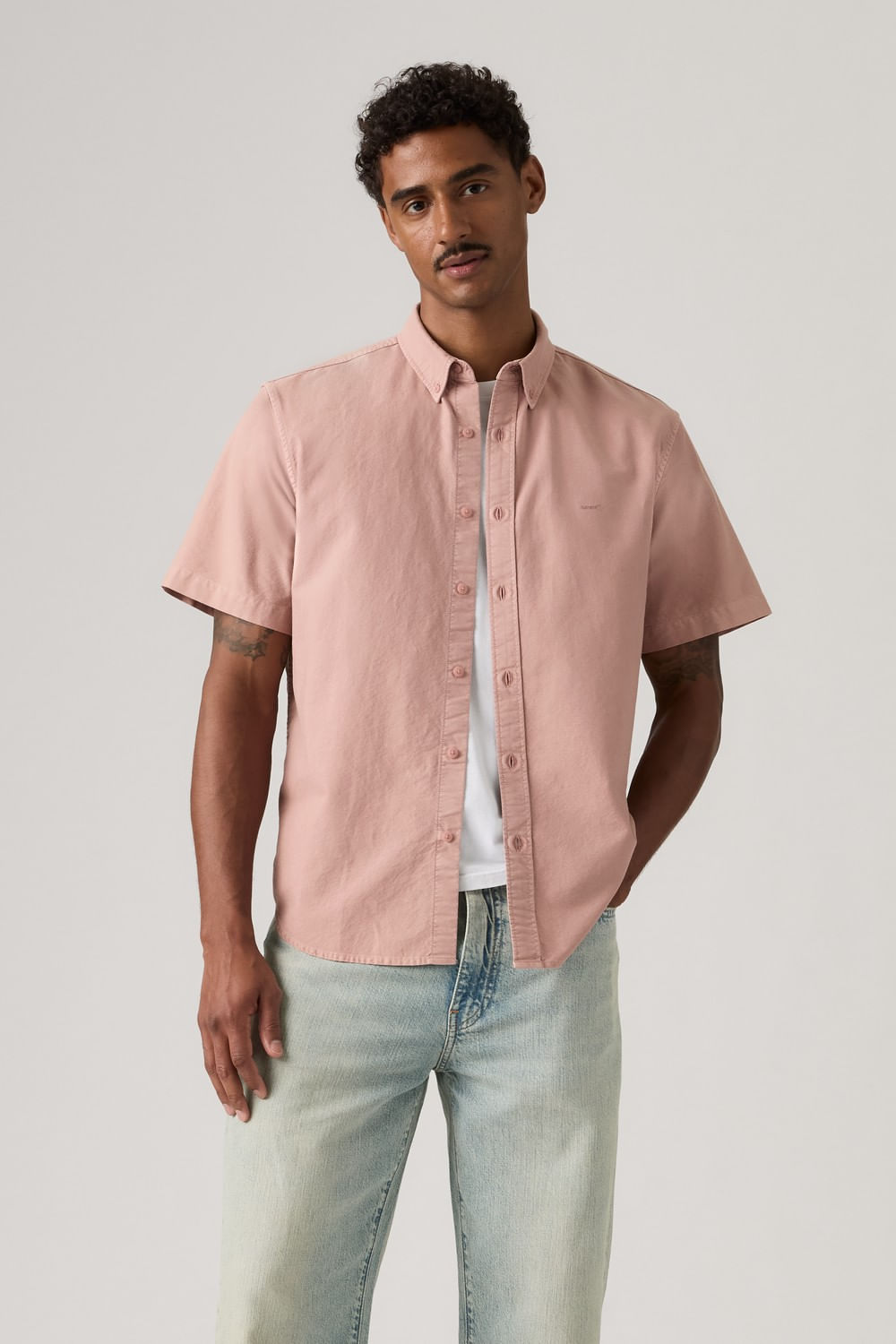 Ss Authentic Button Down Gd Woodrose de Levis