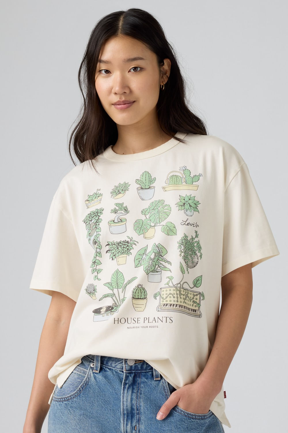 Gr tabor tee botanical egret