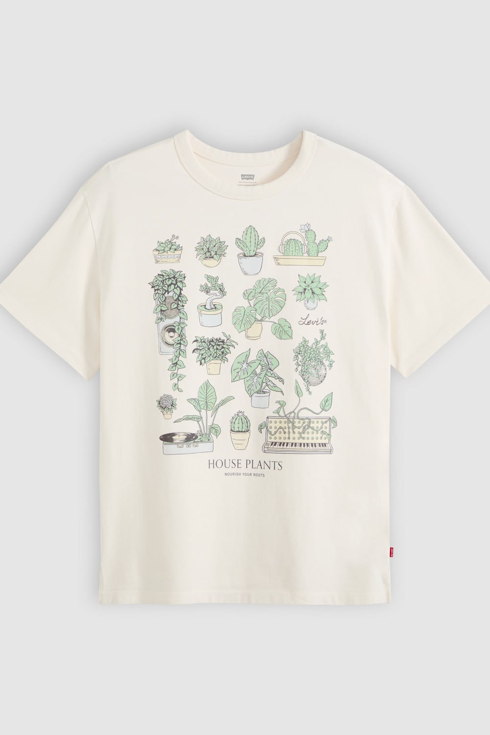 Gr tabor tee botanical egret — imagen 5