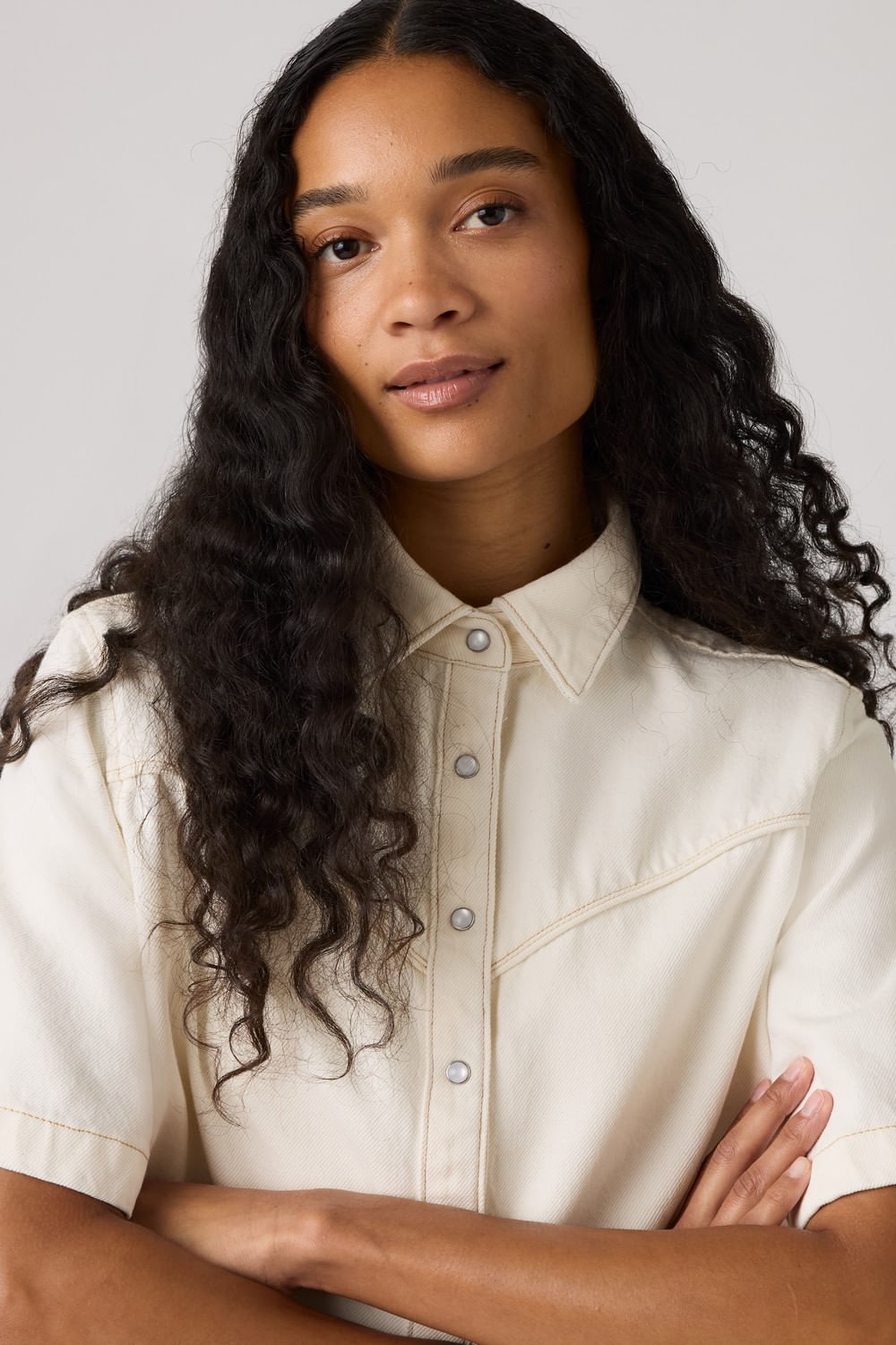 Levis logan ss denim shirt truth slip — imagen 2