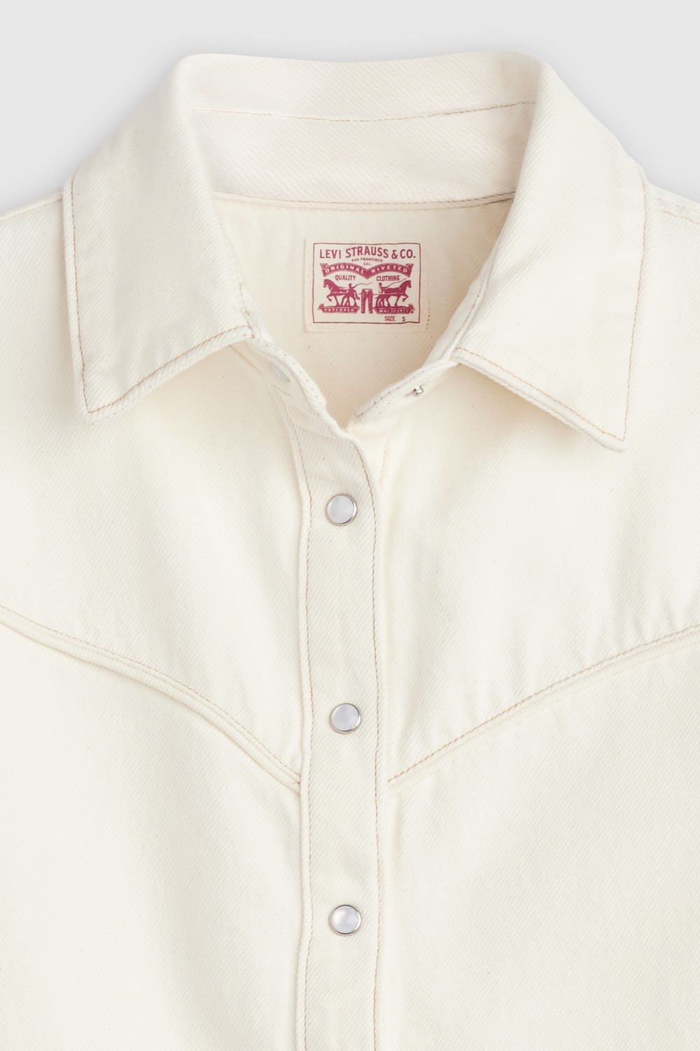 Levis logan ss denim shirt truth slip — imagen 6